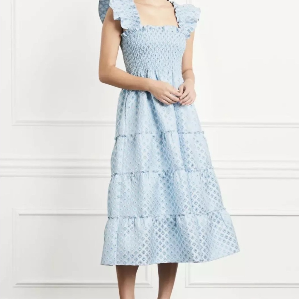 NWT Hill House Home Ellie dress - snowflake brocade - medium